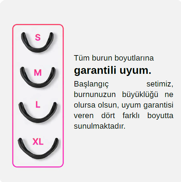 Mıknatıslı Burun Bandı