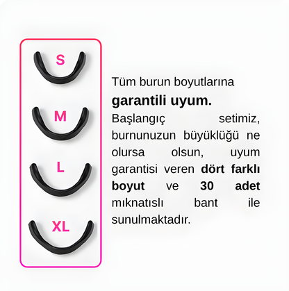 Mıknatıslı Burun Bandı