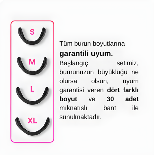 Mıknatıslı Burun Bandı